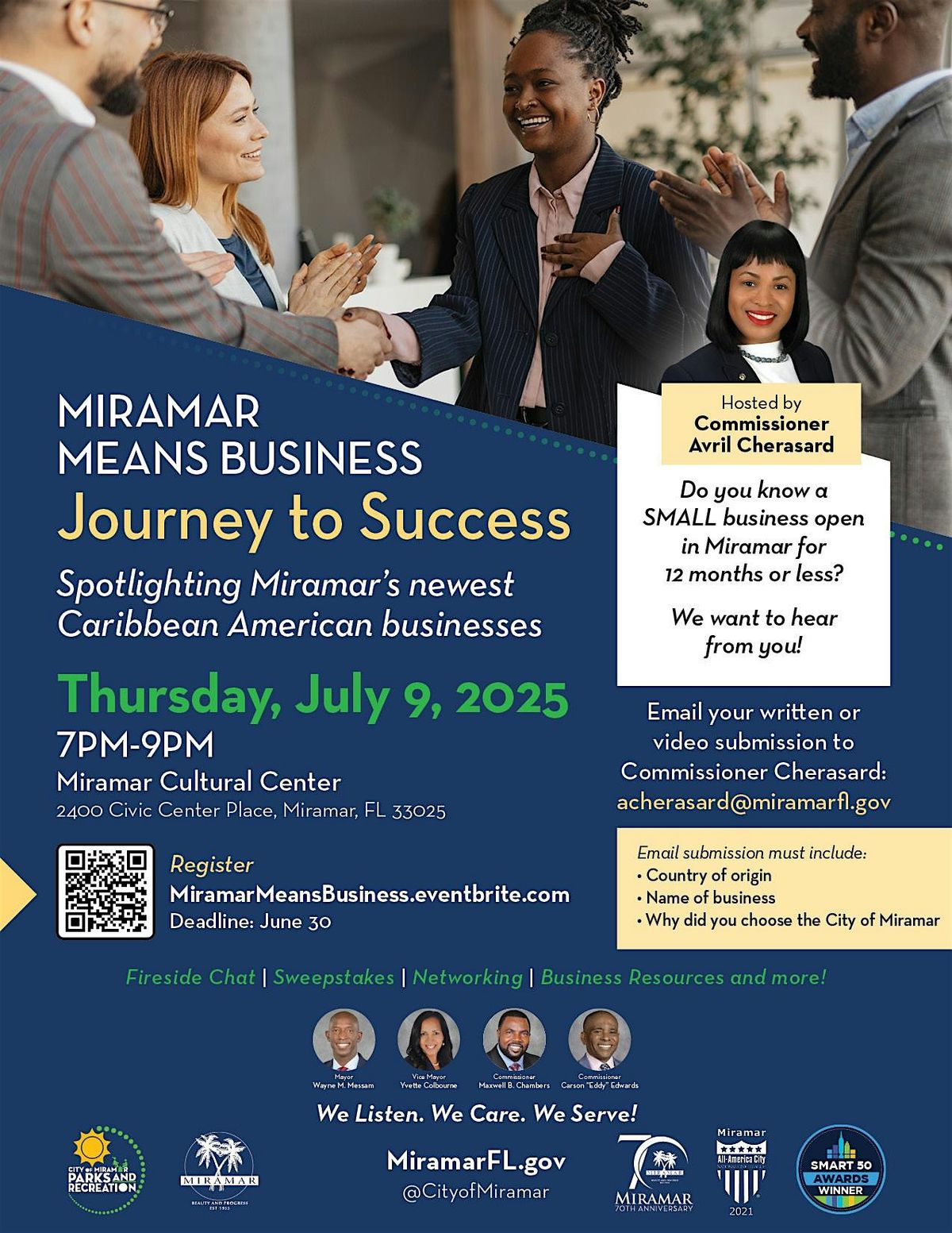 Miramar Means Business: Journey to Success, 9 July | Event in Miramar | AllEvents