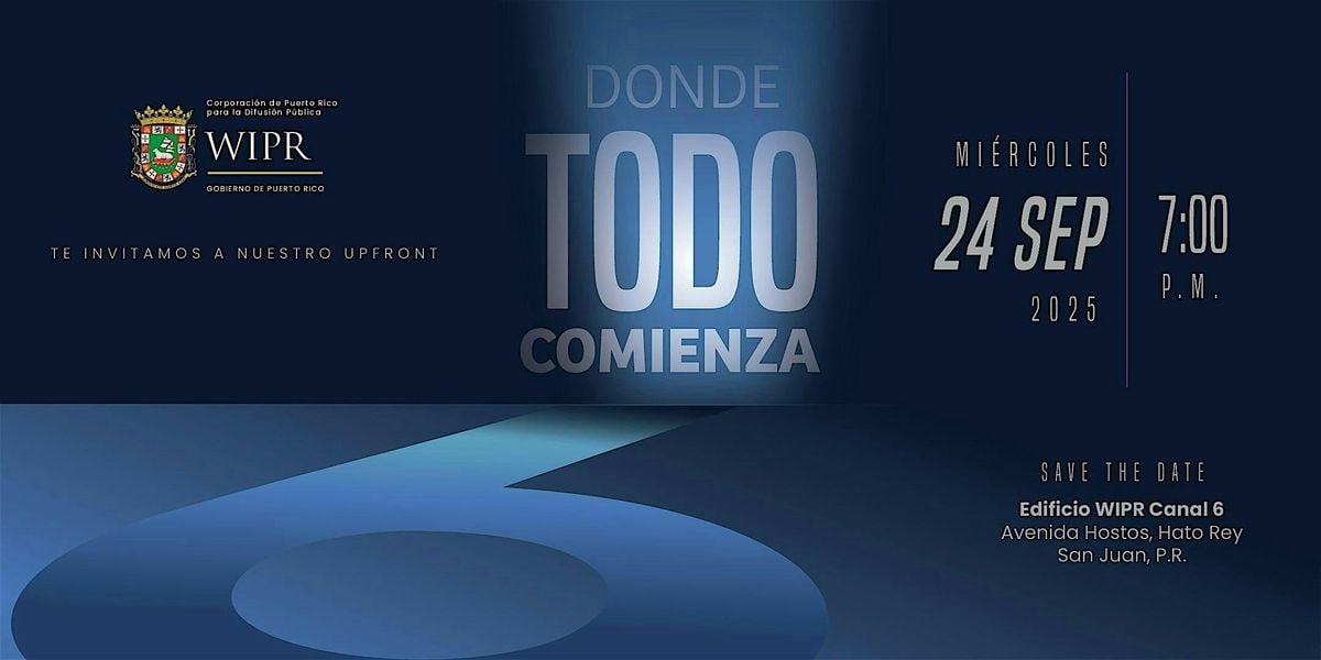 Upfront WIPR 2025, 24 September | Event in San Juan | AllEvents