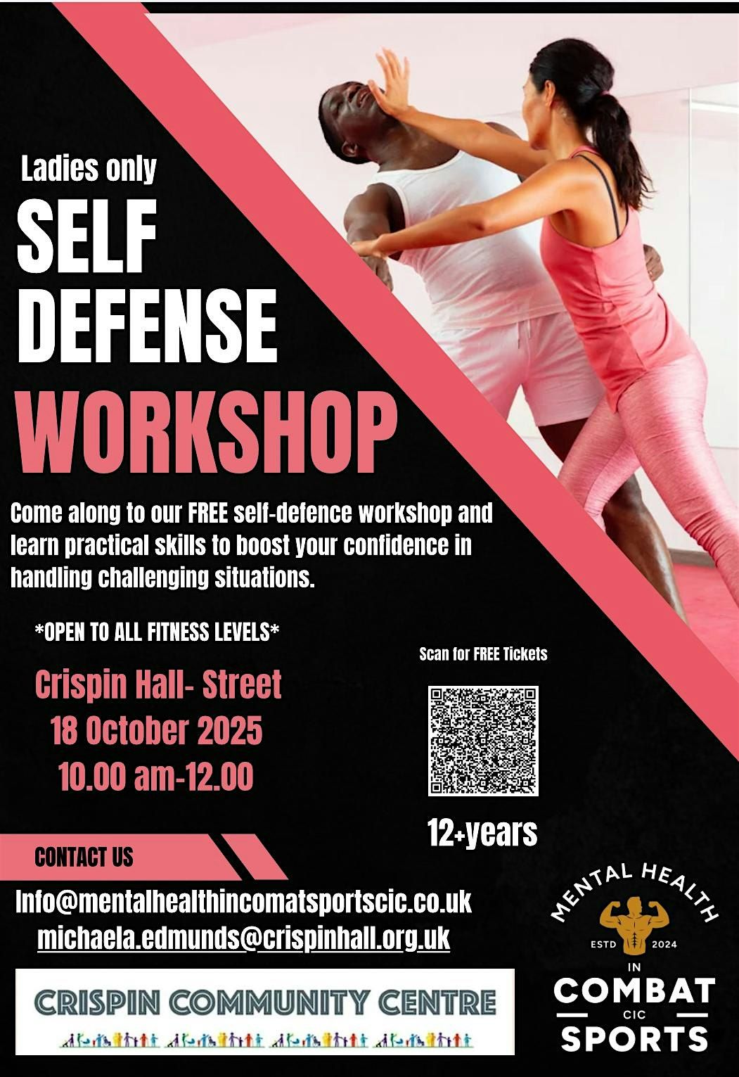 Ladies only Self defence workshop, 18 October | Event in Street | AllEvents