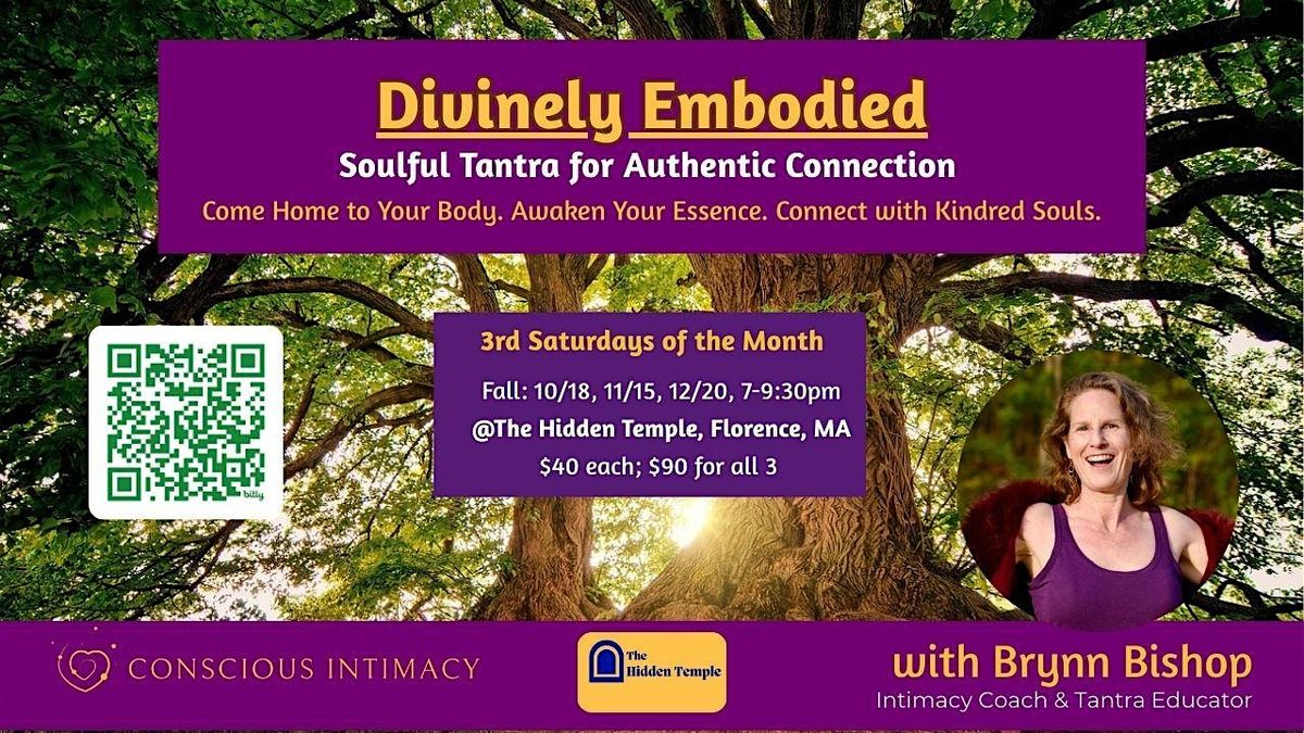Divinely Embodied: Soulful Tantra for Authentic Connection, 18 October | Event in Northampton | AllEvents