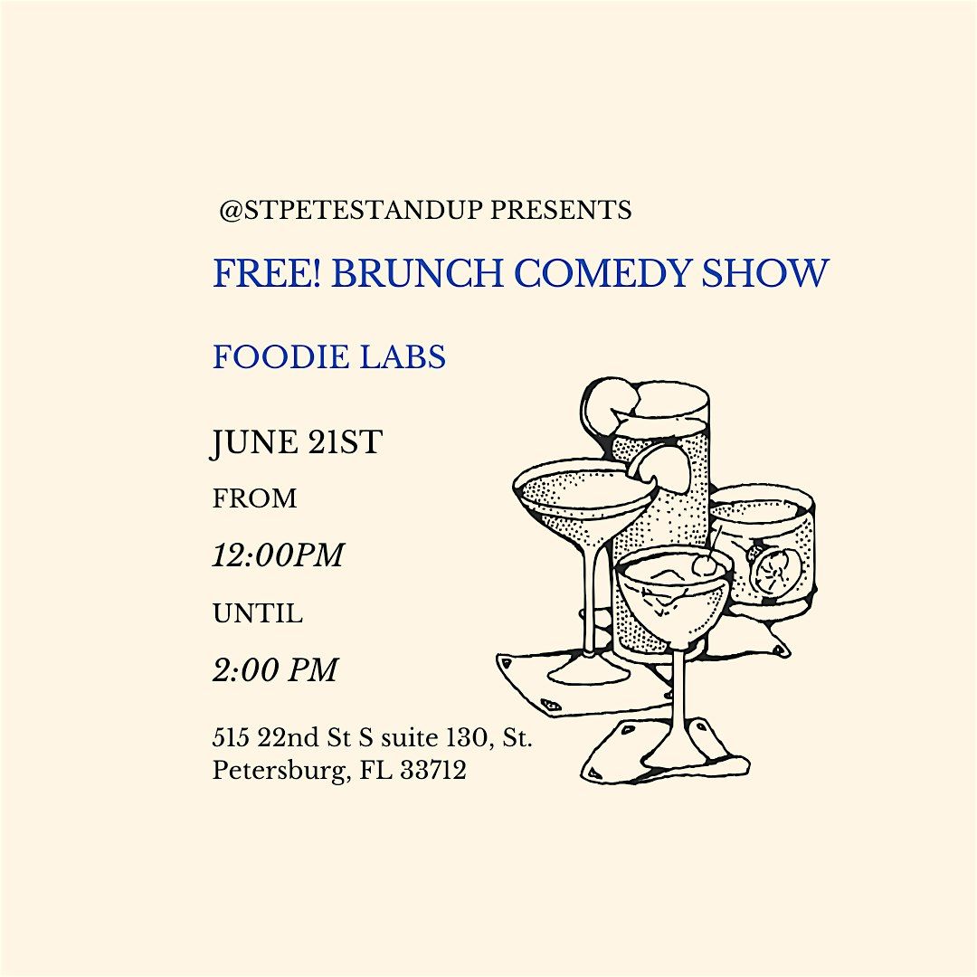 Brunch Comedy Show! FREE, 21 June | Event in St. Petersburg | AllEvents