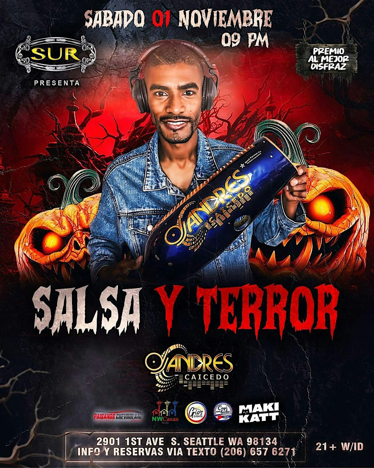Salsa y Terror, 1 November | Event in Seattle | AllEvents