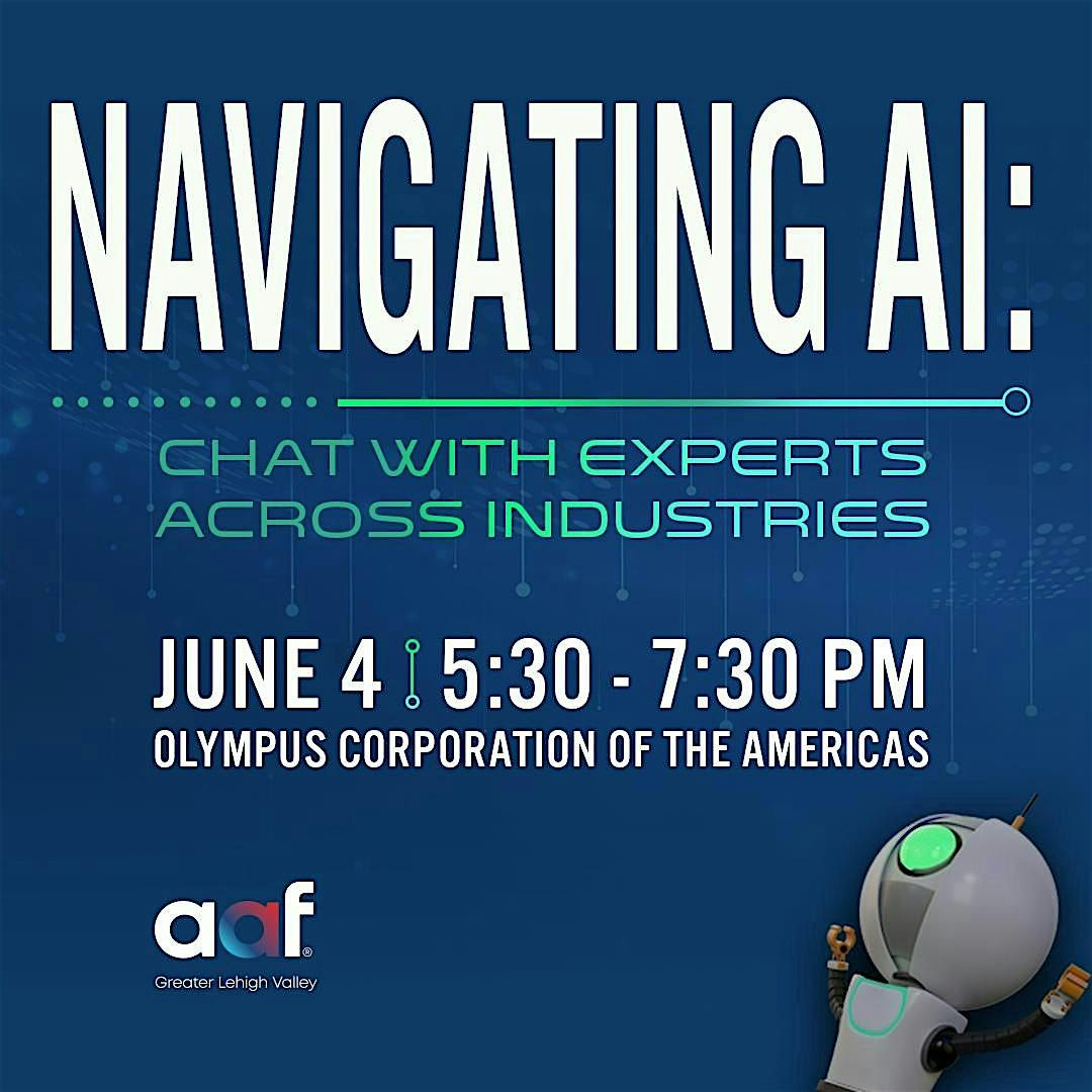 Navigating AI: Chat with Experts Across Industries, 4 June | Event in Upper Saucon Township | AllEvents