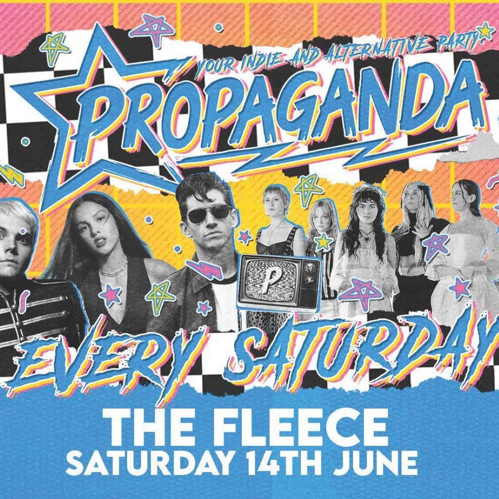 Propaganda Bristol - Your Indie & Alternative Party!, 14 June | Event in Bristol | AllEvents