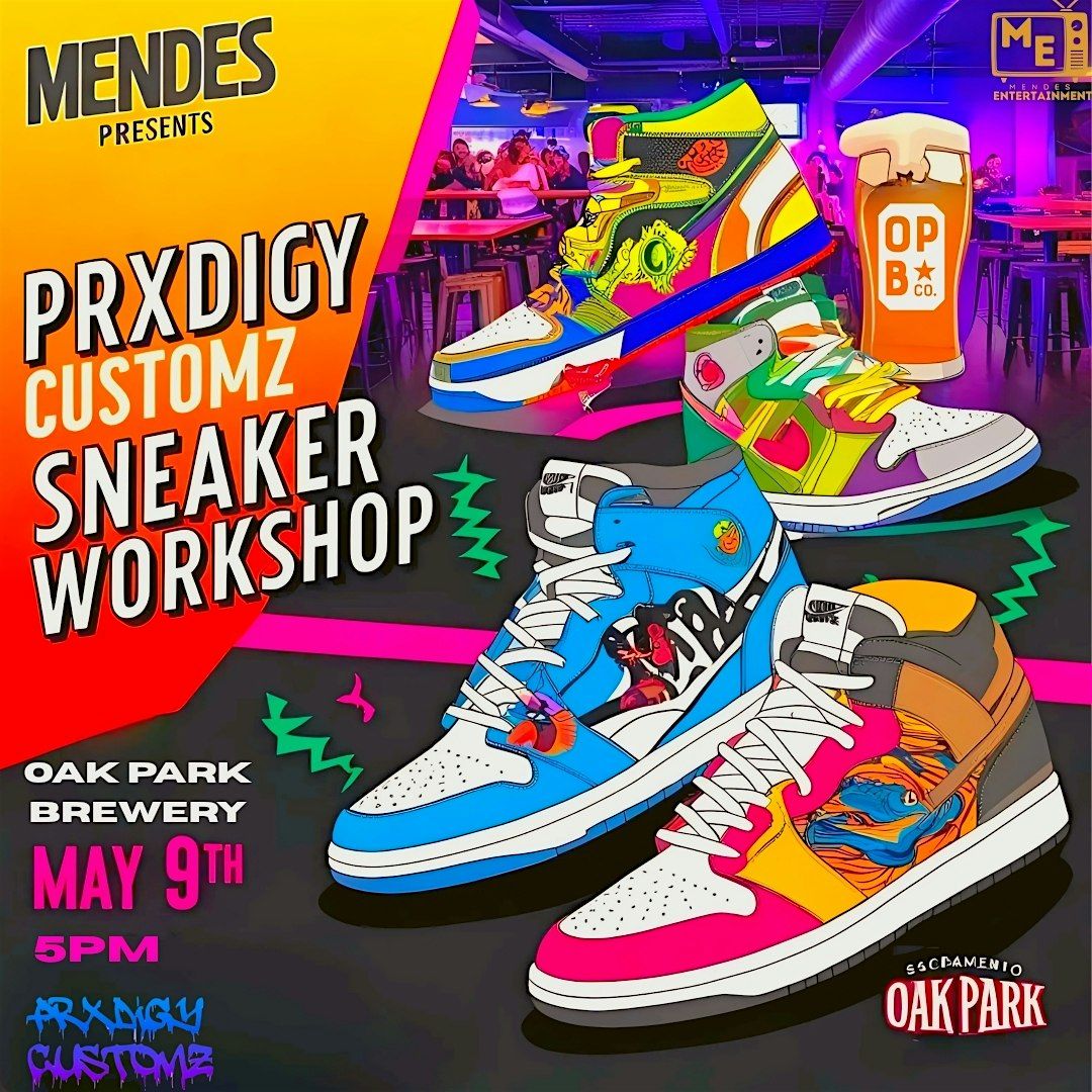 Custom Sneaker Workshop, 9 May | Event in Sacramento | AllEvents