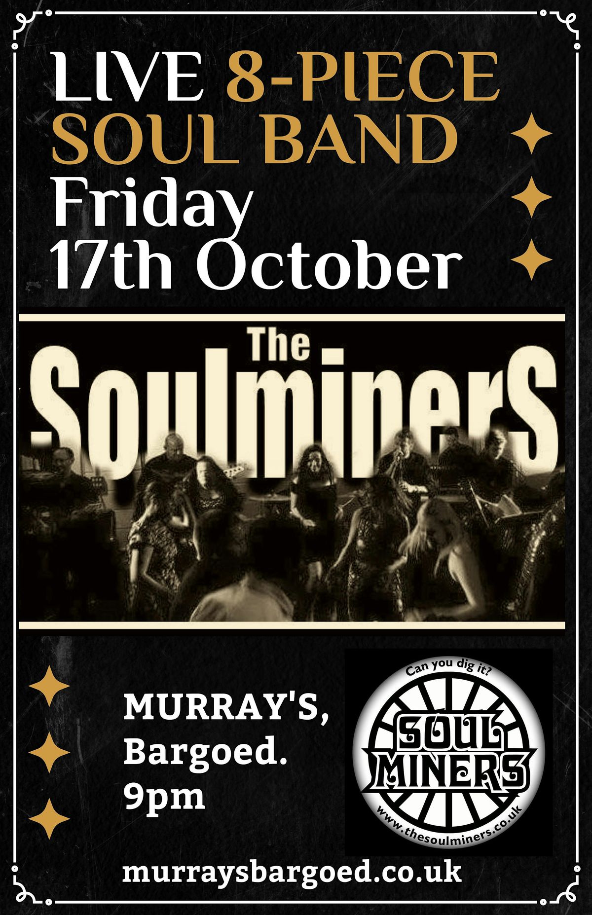 Soul Miners, 17 October | Event in Bargoed | AllEvents