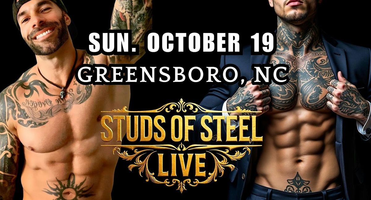 Studs of Steel Live | Greensboro NC, 19 October | Event in Greensboro | AllEvents