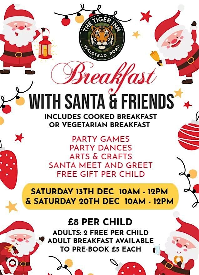 Breakfast with Santa & Friends, 13 December | Event in Walsall | AllEvents