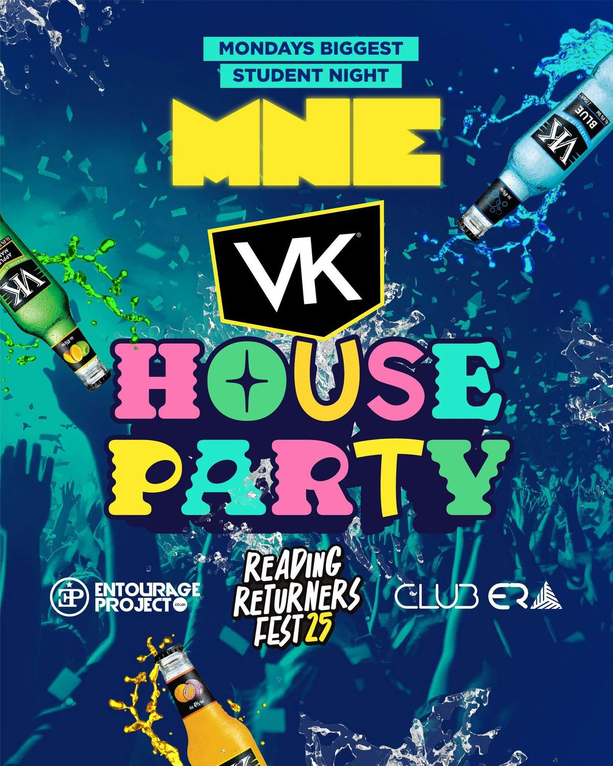 MNE - VK HOUSE PARTY🧃🏡 (PART OF RETURNERS FEST 25), 29 September | Event in Reading | AllEvents