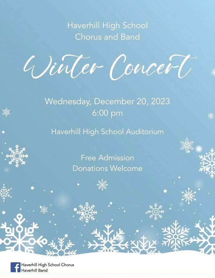 Winter Concert, 137 Monument St, Haverhill, MA 018322526, United