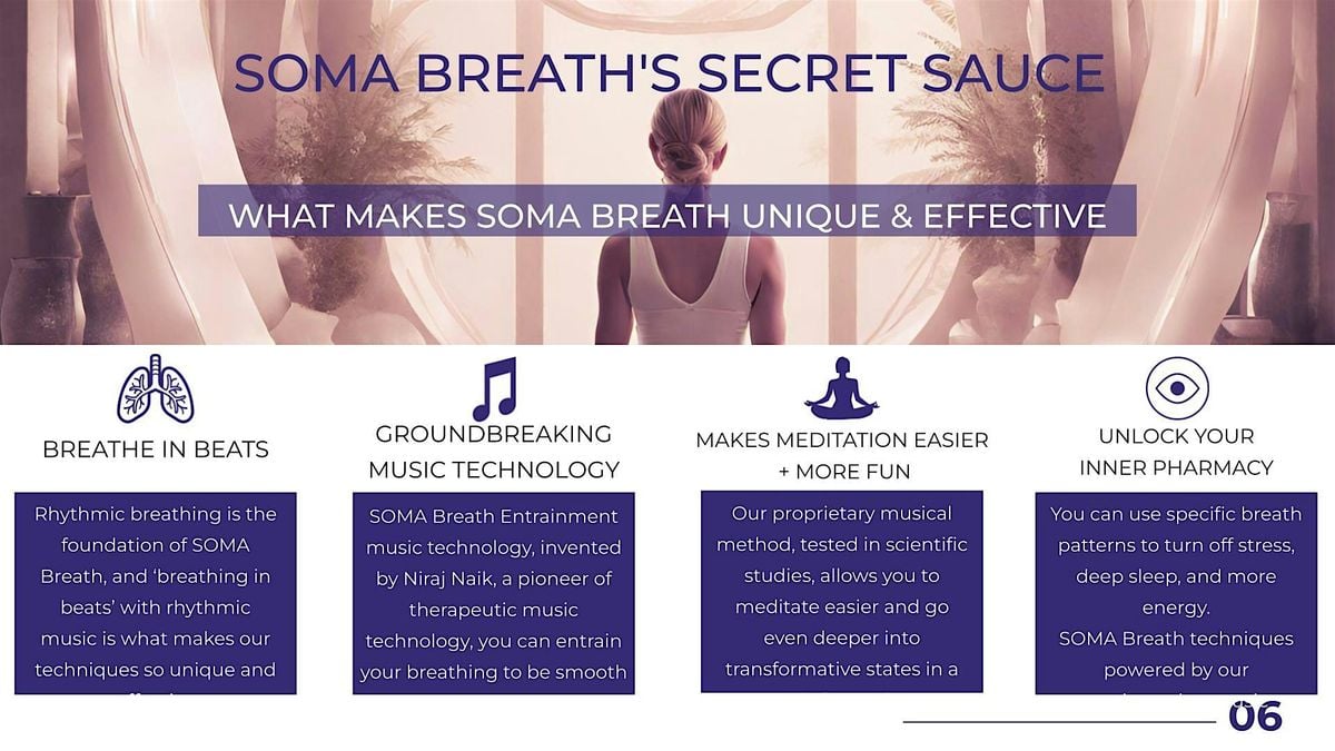Depth & Stillness: Relaxing SOMA Breathwork Session with Umesh Mistry, 16 October | Event in London | AllEvents