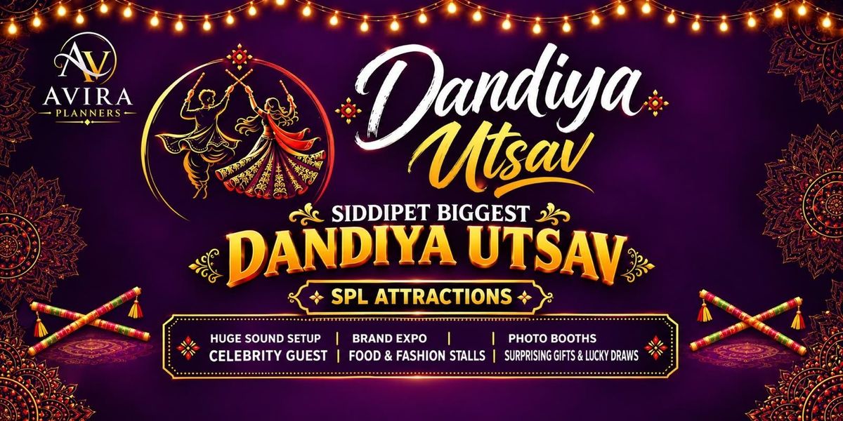 Siddipet Dandiya Ustav 2026, Government Degree College Grounds ...