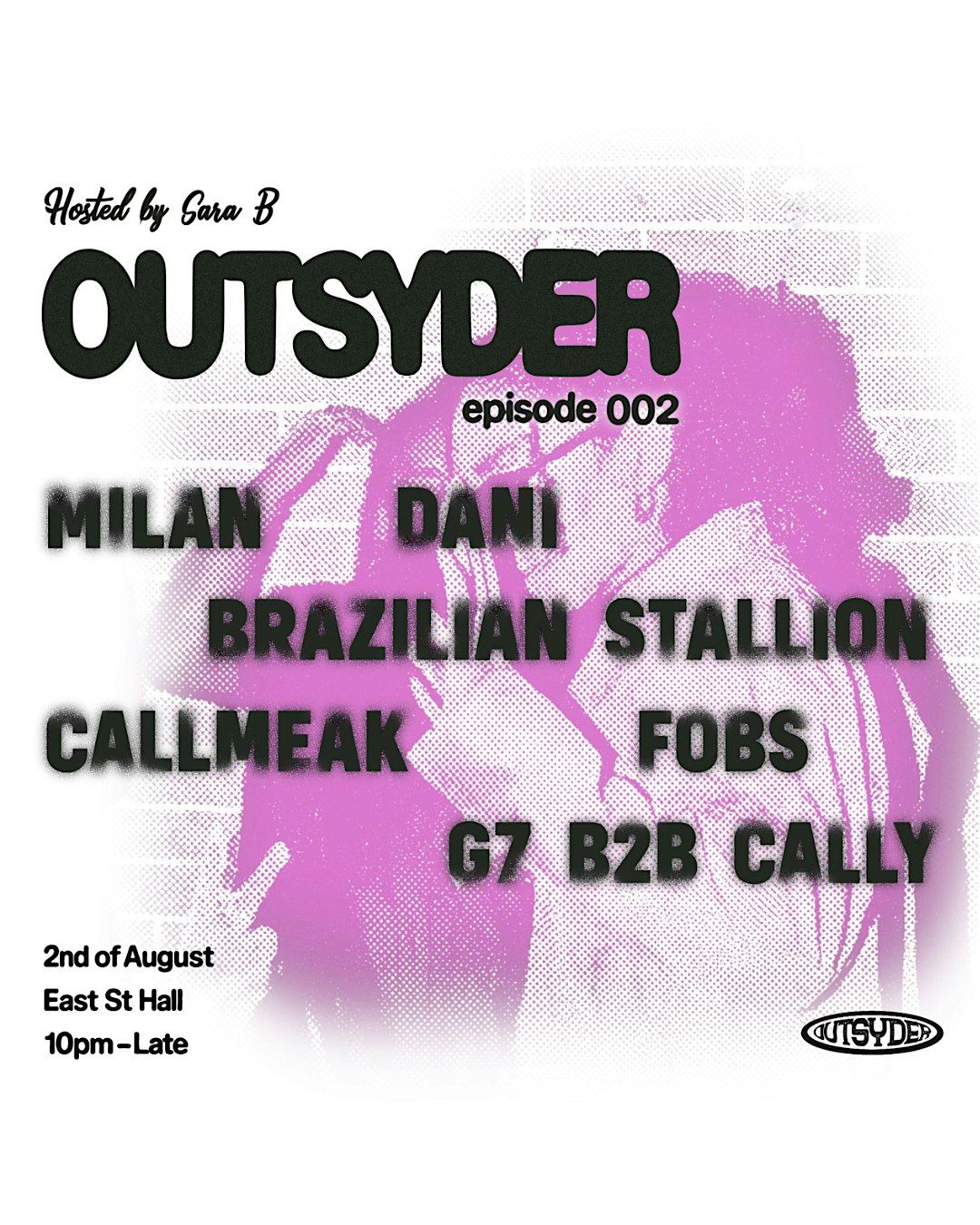 OUTSYDER: EPISODE 002, 2 August | Event in Auckland | AllEvents