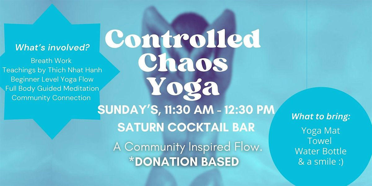 Controlled Chaos - Community Yoga Flow | Event in Austin | AllEvents