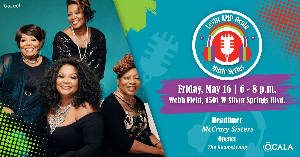 Levitt AMP Ocala: McCrary Sisters w/ The Rooms Living, 16 May | Event in Ocala | AllEvents