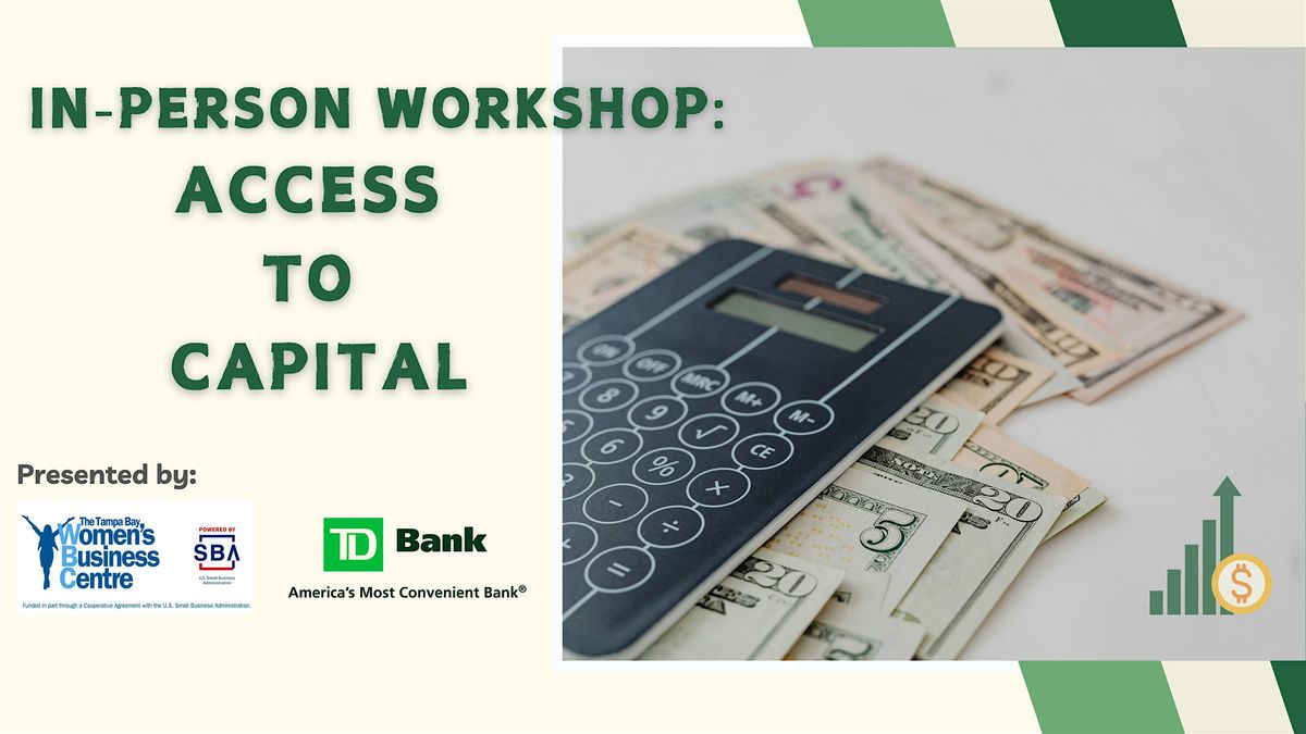 Access to Capital, 13 May | Event in Tampa | AllEvents