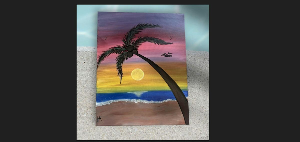 Paint & Sip Class- Farewell Summer!, 11 September | Event in Summerville | AllEvents