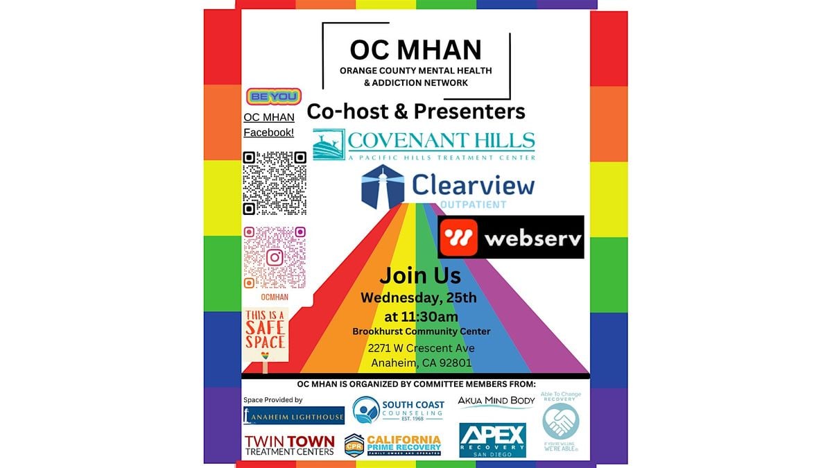 June OC MHAN, 25 June | Event in Anaheim | AllEvents