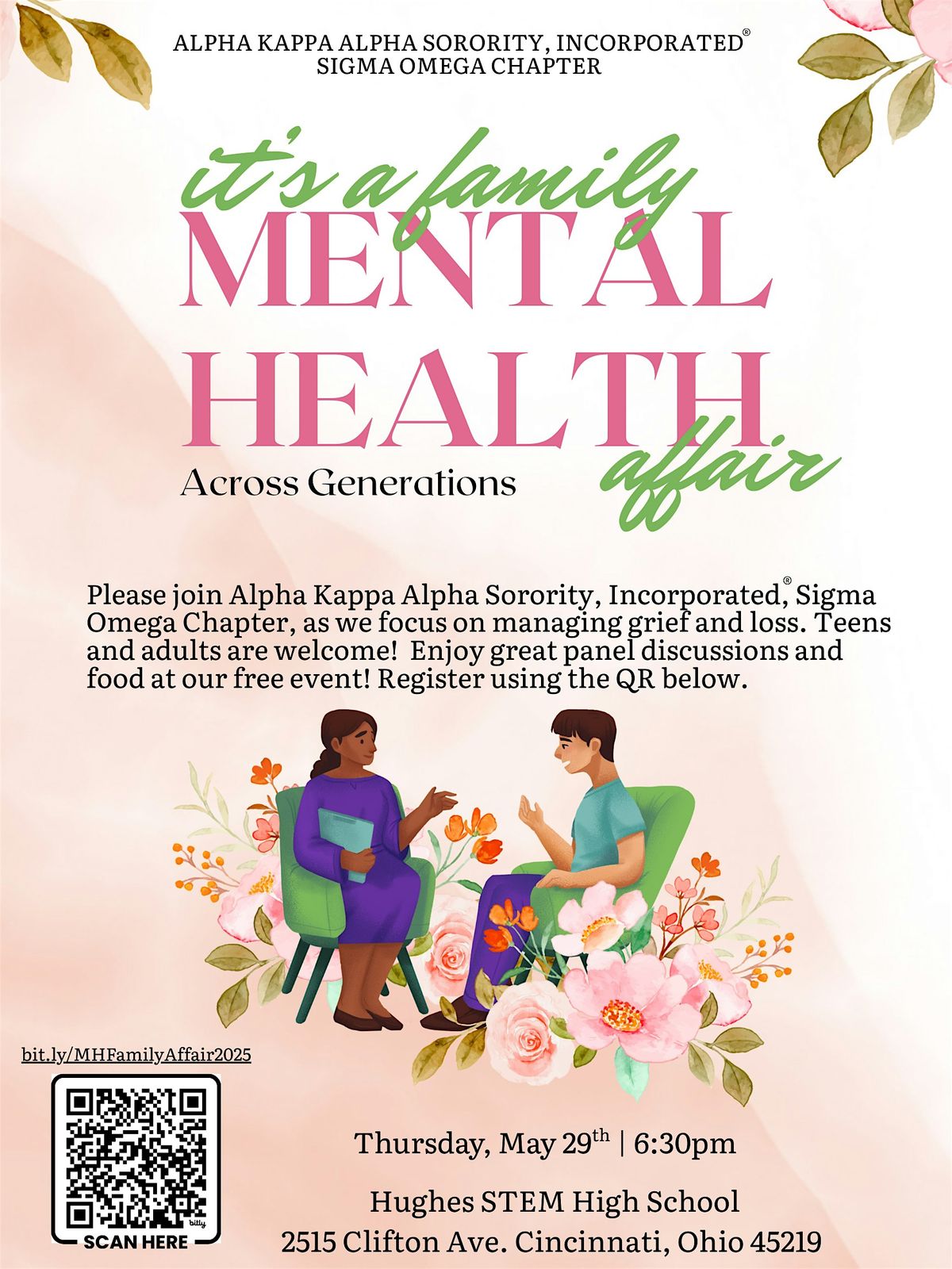 " It's A Family Affair": Mental Health Across Generations, 29 May | Event in Cincinnati | AllEvents