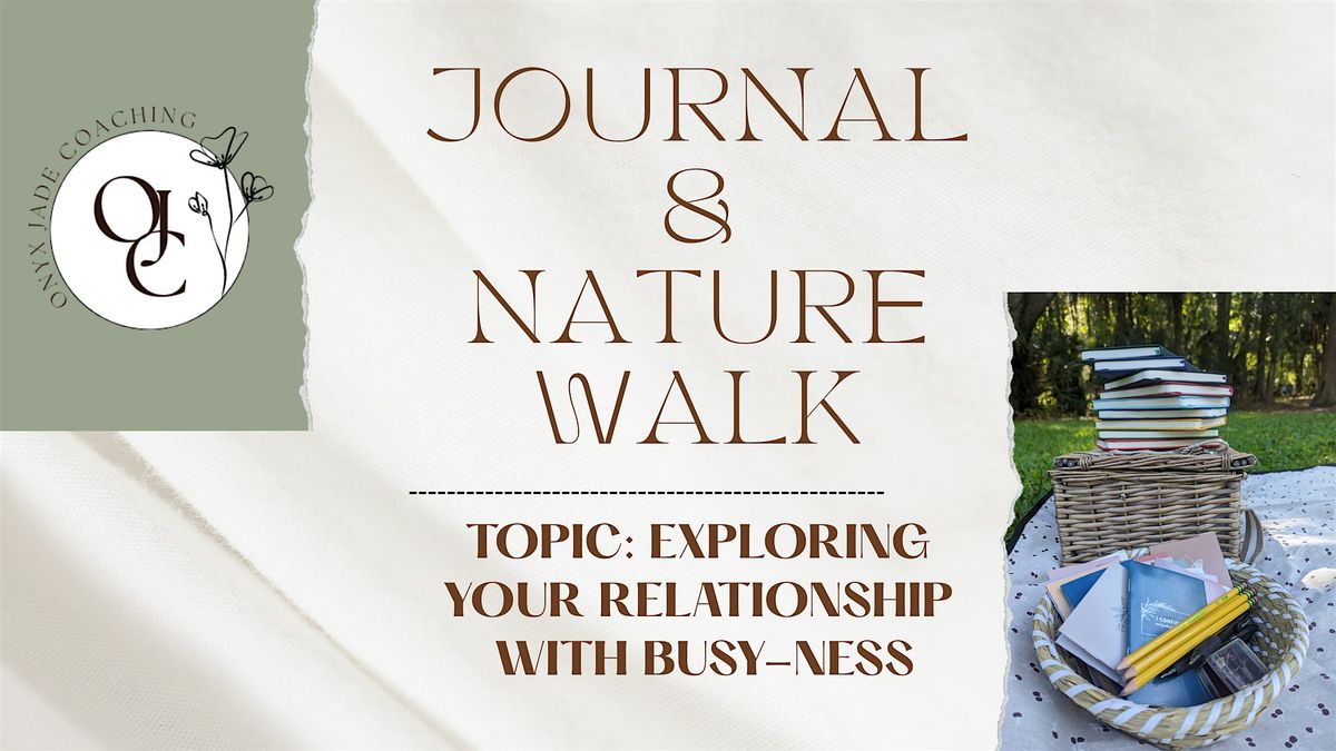JOURNAL & NATURE WALK, 31 May | Event in Lakeland | AllEvents