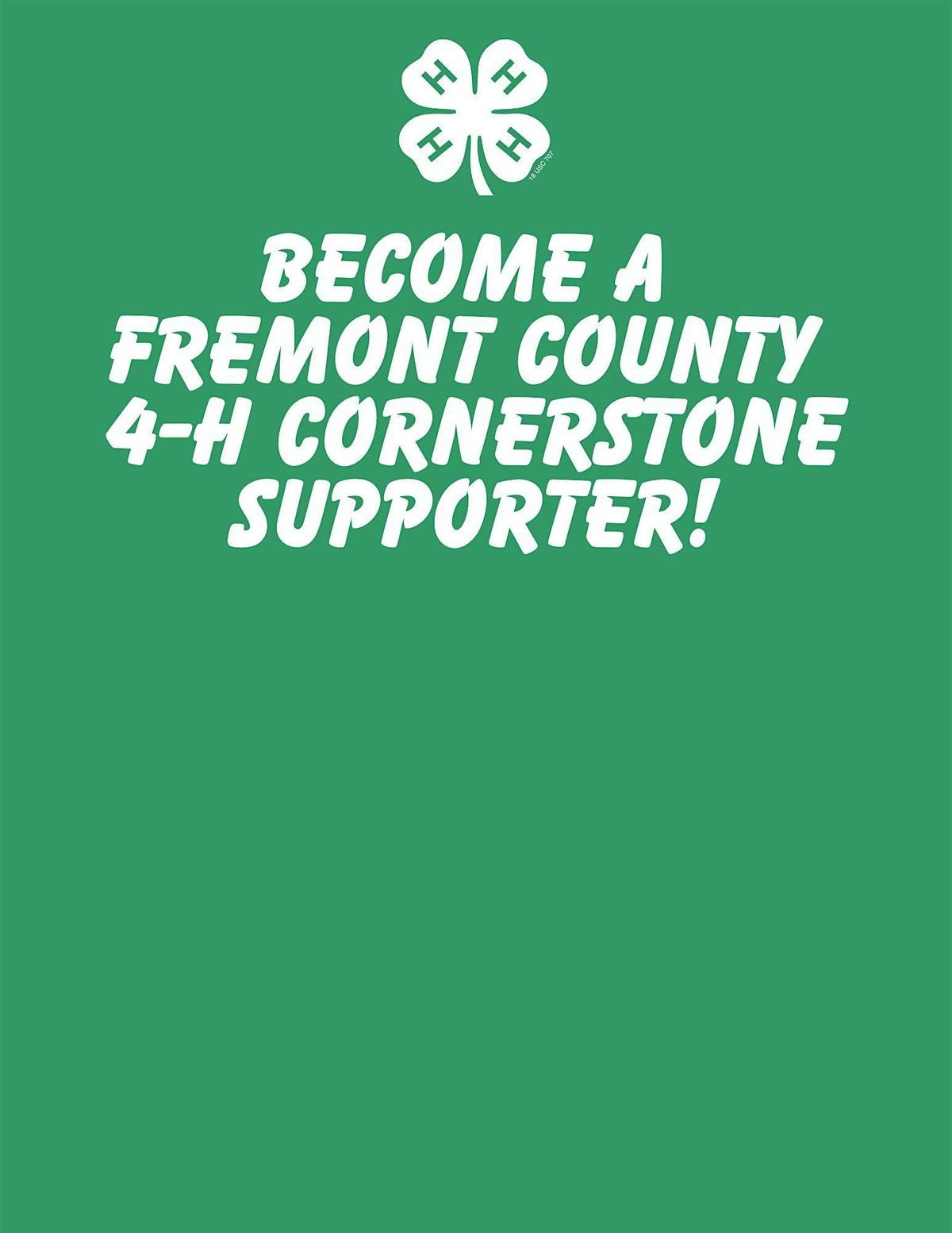 Fremont County 4-H Cornerstone Supporter Drive 2024-2025, 30 September | Event in Cañon City | AllEvents