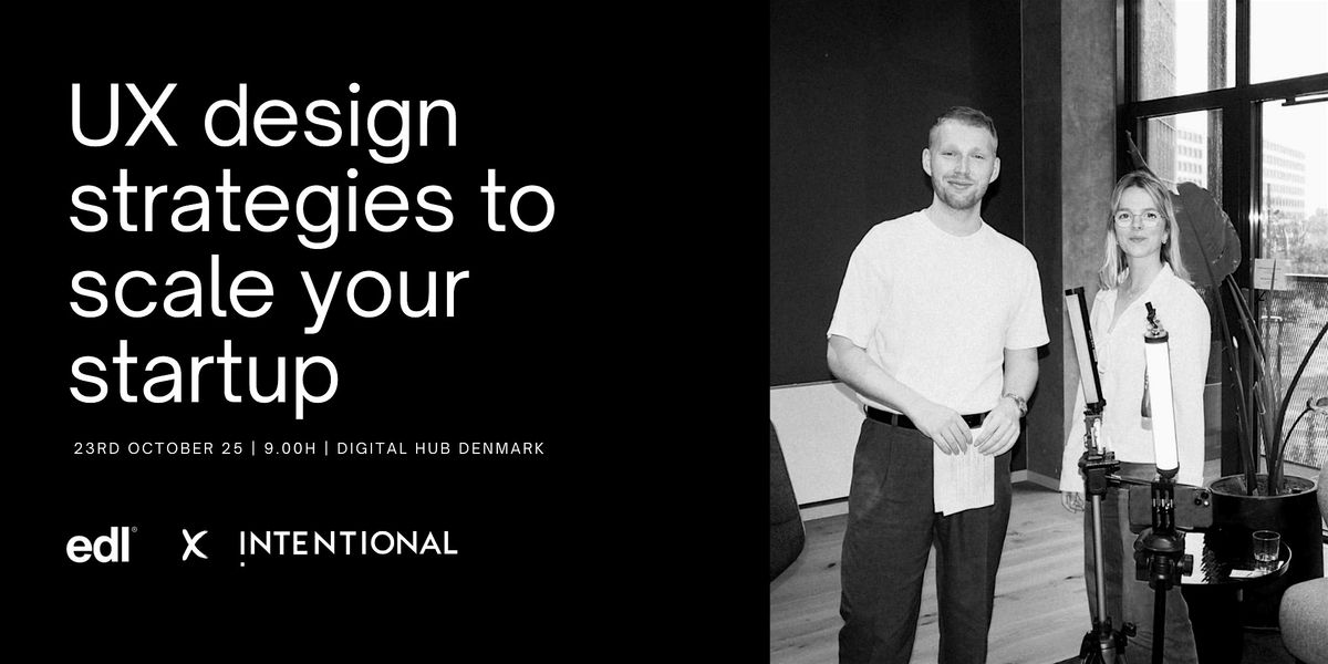 Scale by Design: How to Boost Retention & Engagement in Your Product, 23 October | Event in Copenhagen 