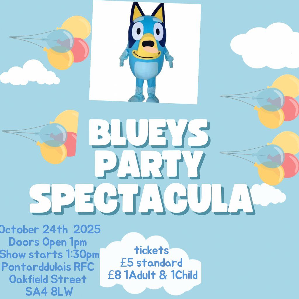 Blueys Spectacular party, 29 October | Event in Swansea | AllEvents