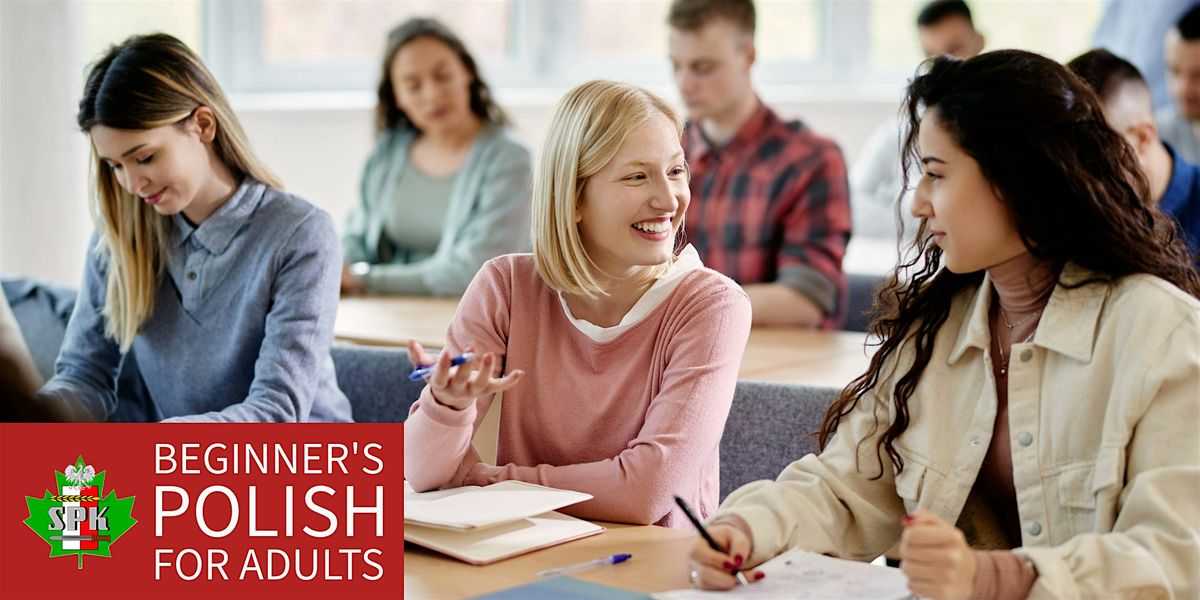 Learn Polish in Toronto – Beginner’s Course for Adults (Fall 2025), 8 October | Event in Toronto | AllEvents