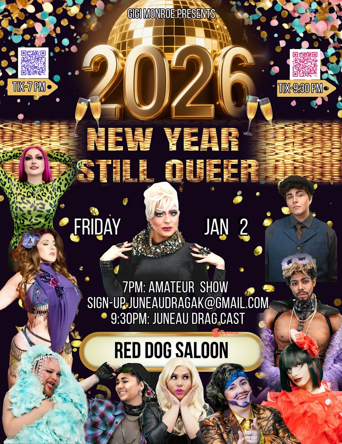 New Year, Still Queer with Juneau Drag