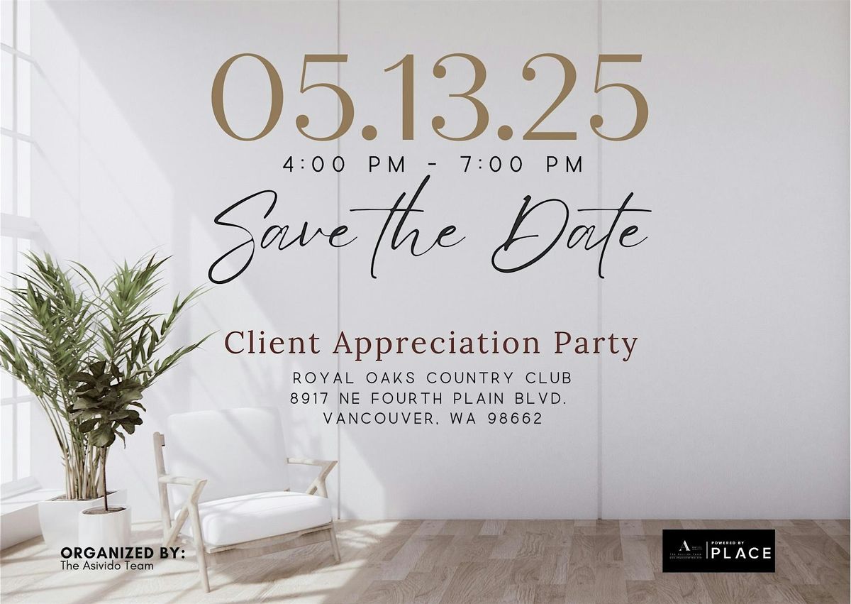 Client Appreciation Party, 13 May | Event in Vancouver | AllEvents