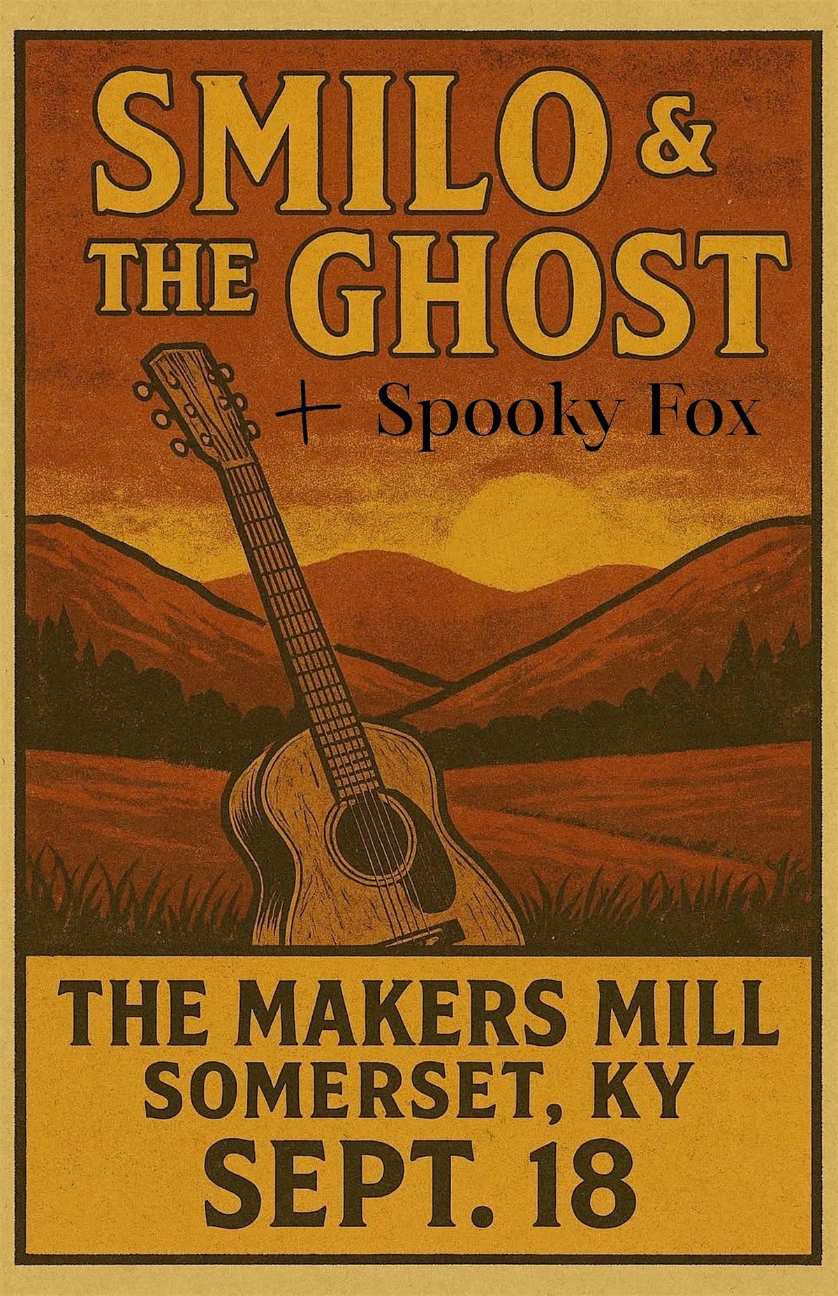 Smilo & the Ghost w/Spooky Fox, 18 September | Event in Somerset | AllEvents