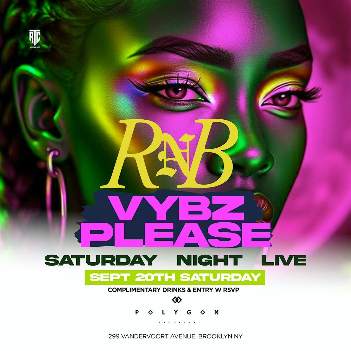 RnB Vybz at Polygon: Free entry with RSVP, 20 September | Event in Brooklyn | AllEvents
