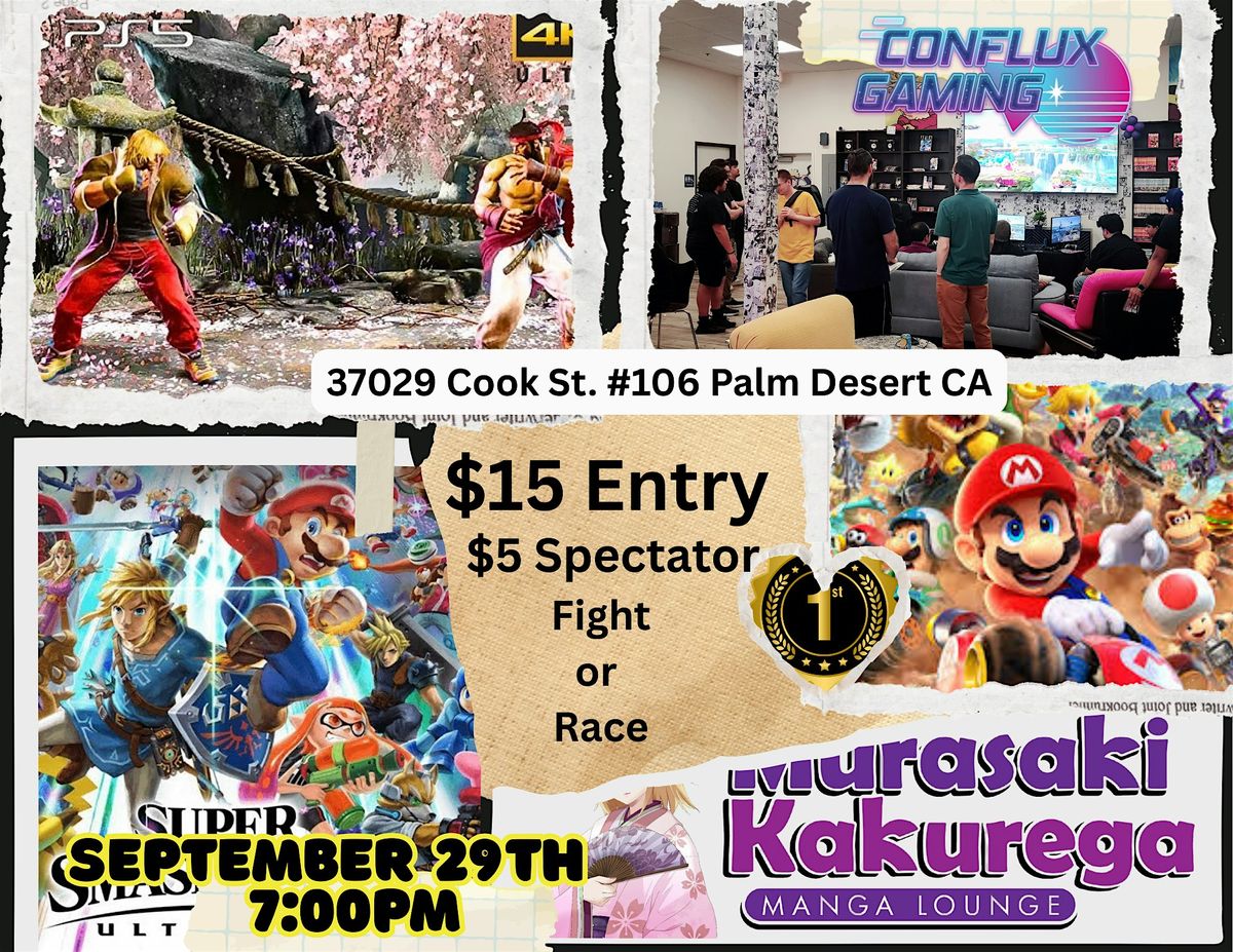Gaming Tournament w/ Conflux Gaming, 29 September | Event in Palm Desert | AllEvents