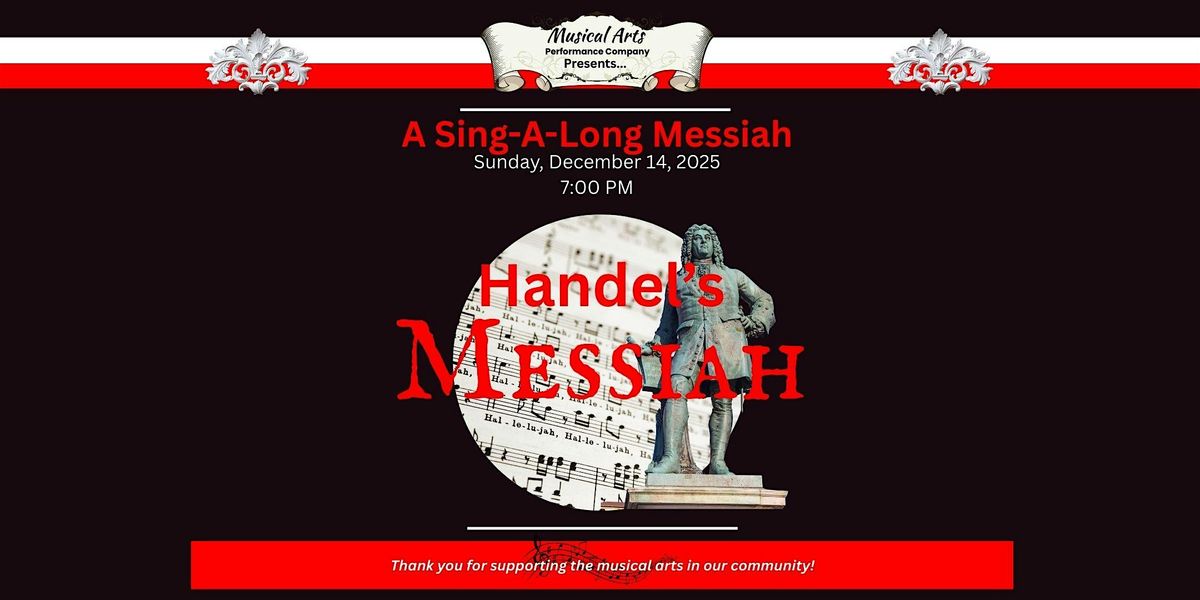 Handel's Messiah: A Sing-A-Long, 14 December | Event in Fairfield | AllEvents