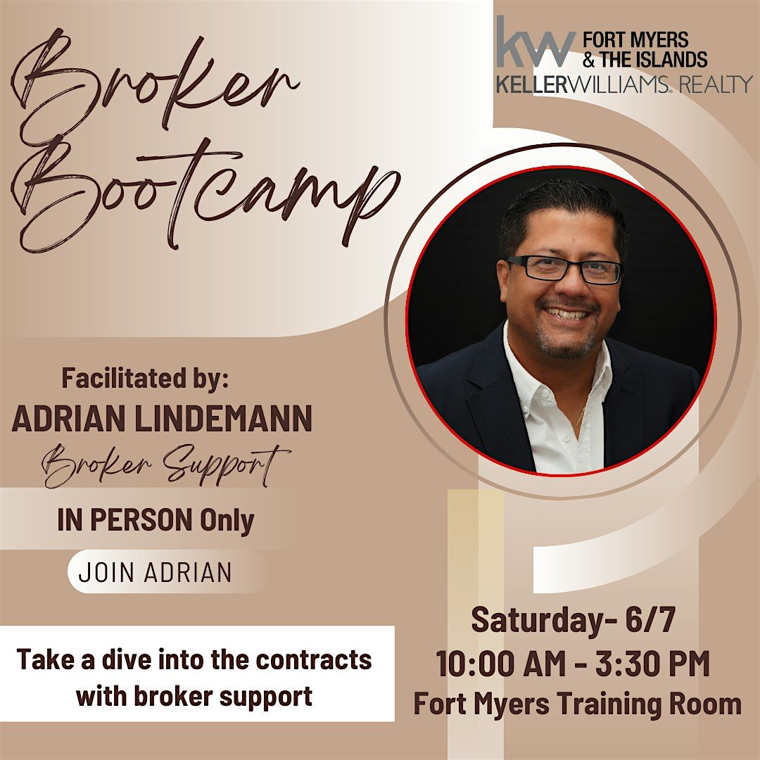 Broker Bootcamp - Contracts, 7 June | Event in Fort Myers | AllEvents