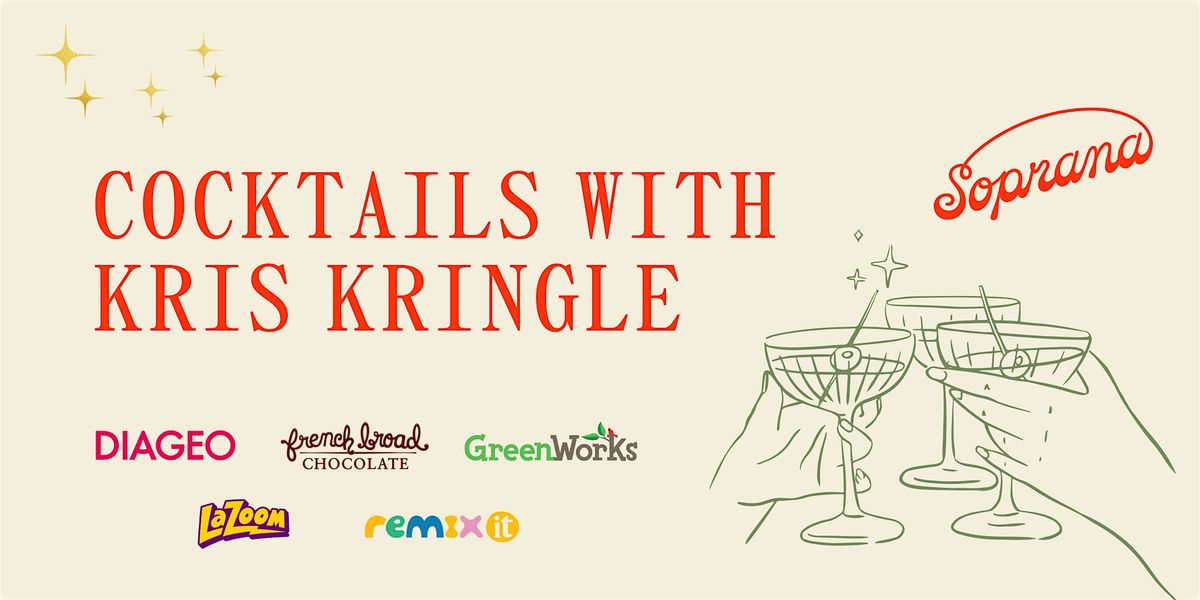 Cocktails with Kris Kringle, 18 December | Event in Asheville | AllEvents