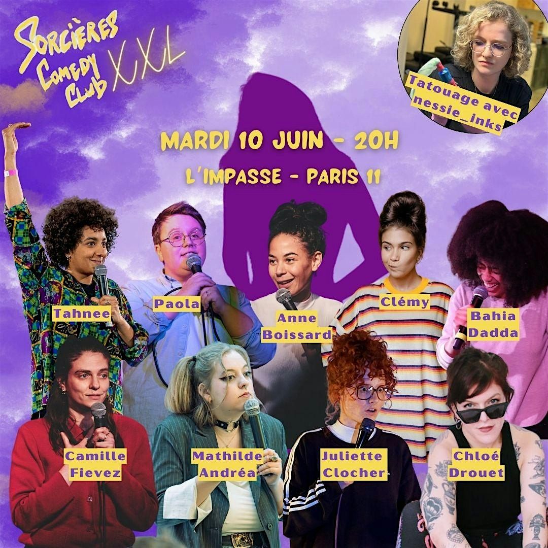 Sorcières Comedy Club #16 - La der avant l'été !, 10 June | Event in Paris | AllEvents