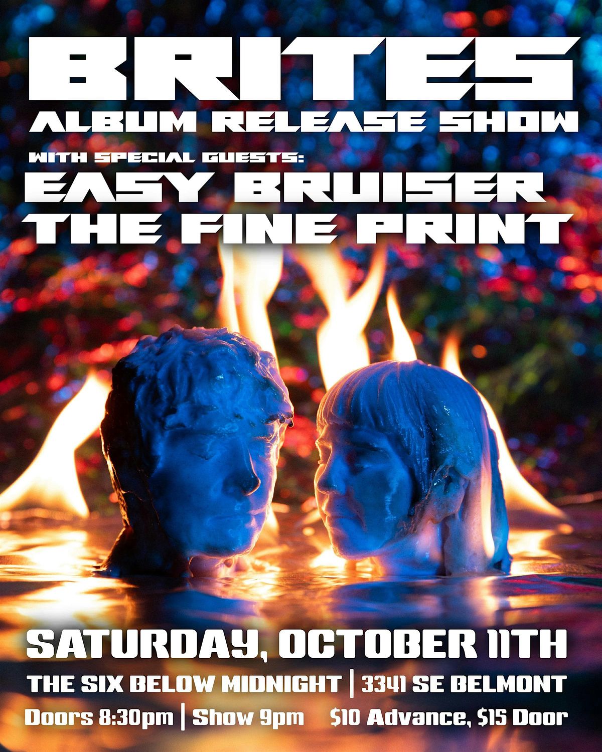 Brites (Album Release) with Easy Bruiser and The Fine Print, 11 October | Event in Portland | AllEvents