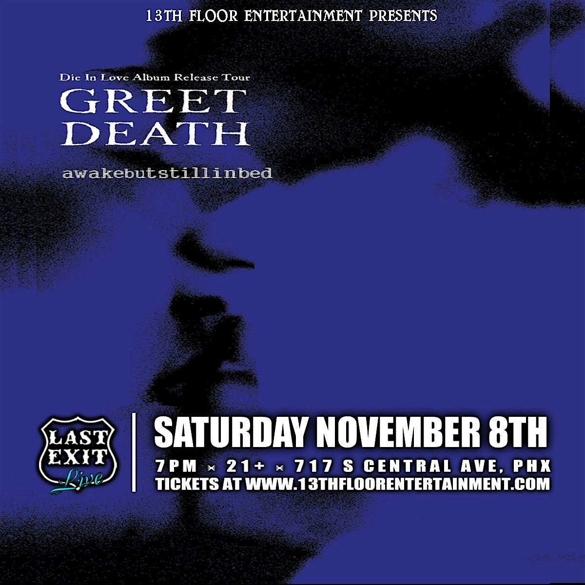 Greet Death, 8 November | Event in Phoenix | AllEvents