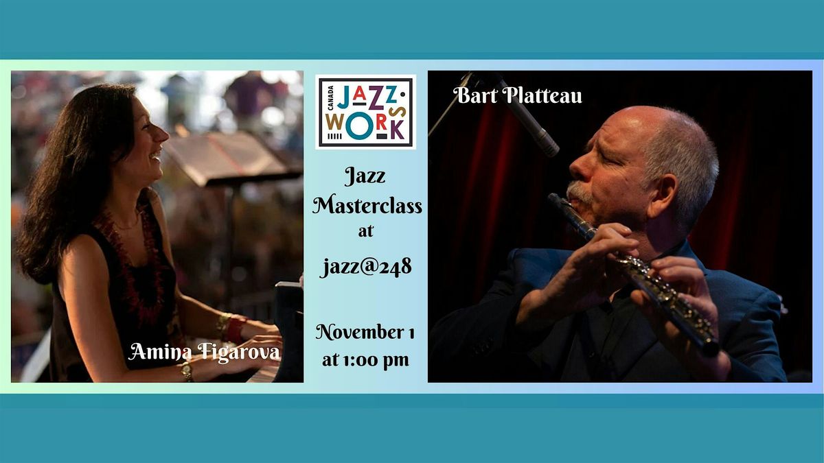 Masterclass Workshop with Amina Figarova & Bart Platteau, 1 November | Event in Ottawa | AllEvents