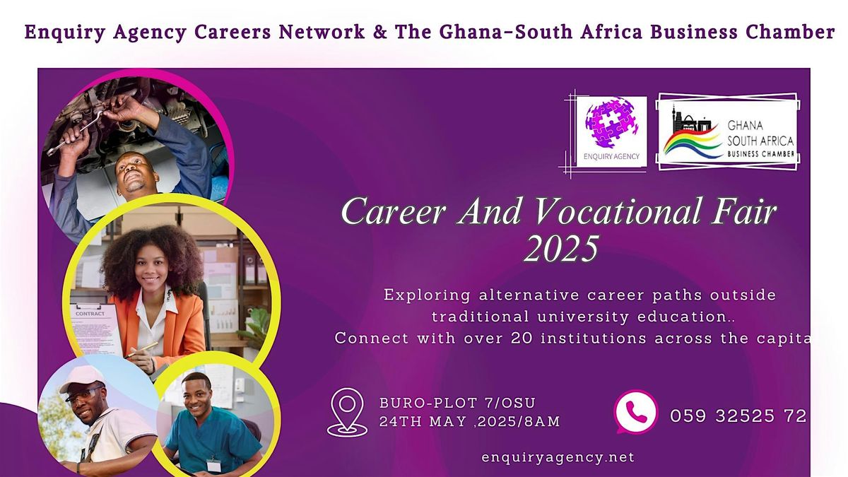 Career And Vocational Fair 2025, 24 May | Event in Accra | AllEvents