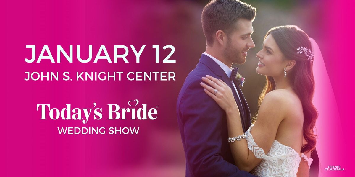 Todays Bride Jan 12th Akron Bridal Show, John S. Knight Center, Akron