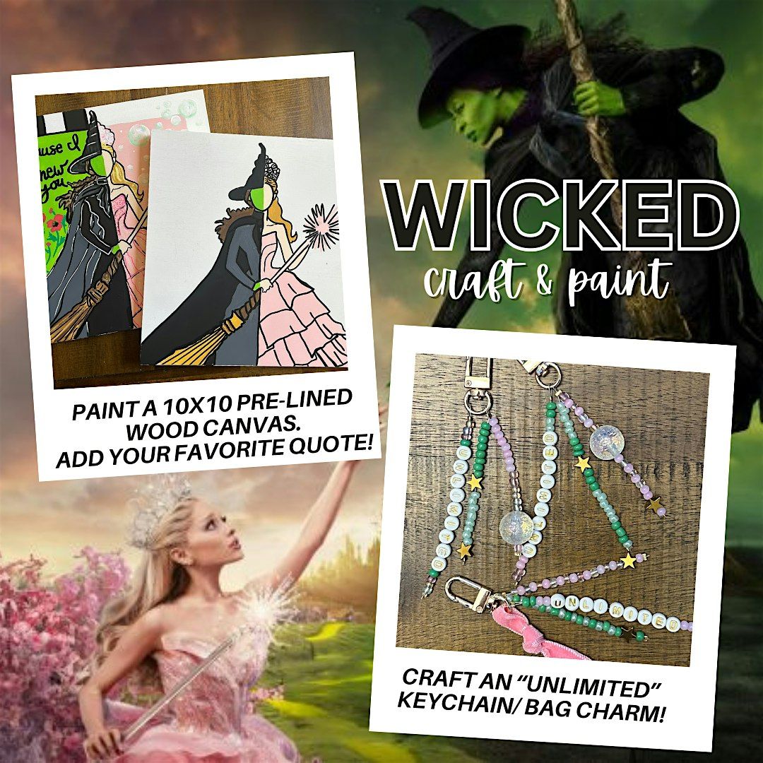 WICKED themed Craft & Paint, 26 October | Event in Simpsonville | AllEvents