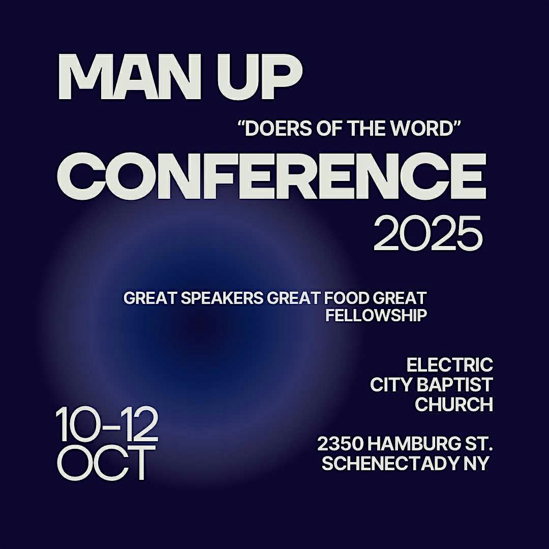 Man Up Men's Conference 2025, 10 October | Event in Schenectady | AllEvents