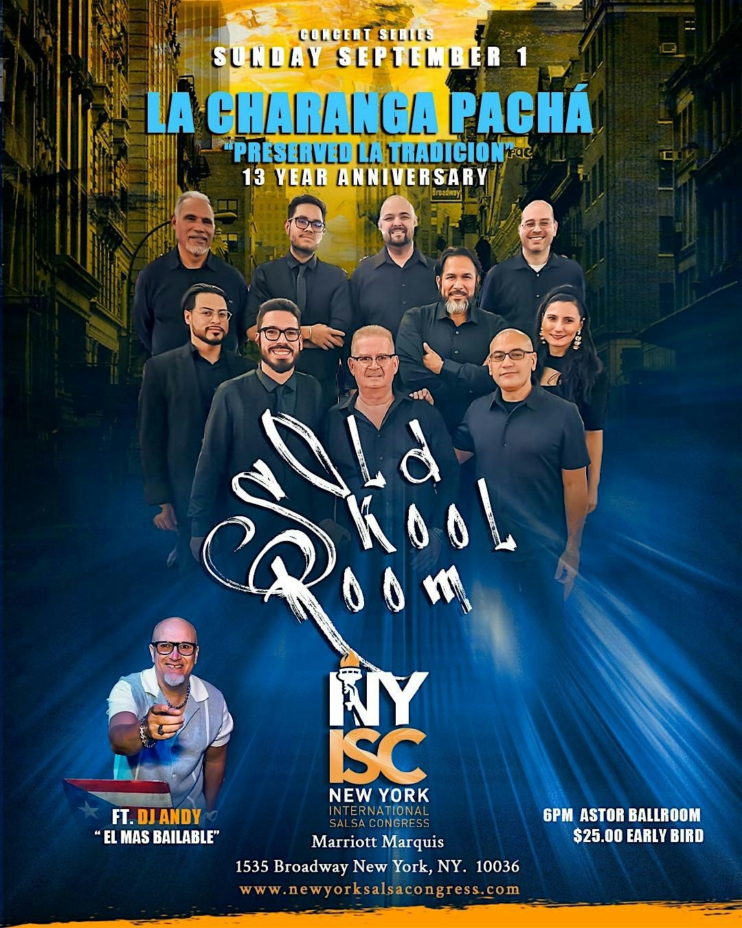 2025 New York International Salsa Congress - Old Skool Room, 31 August | Event in New York | AllEvents