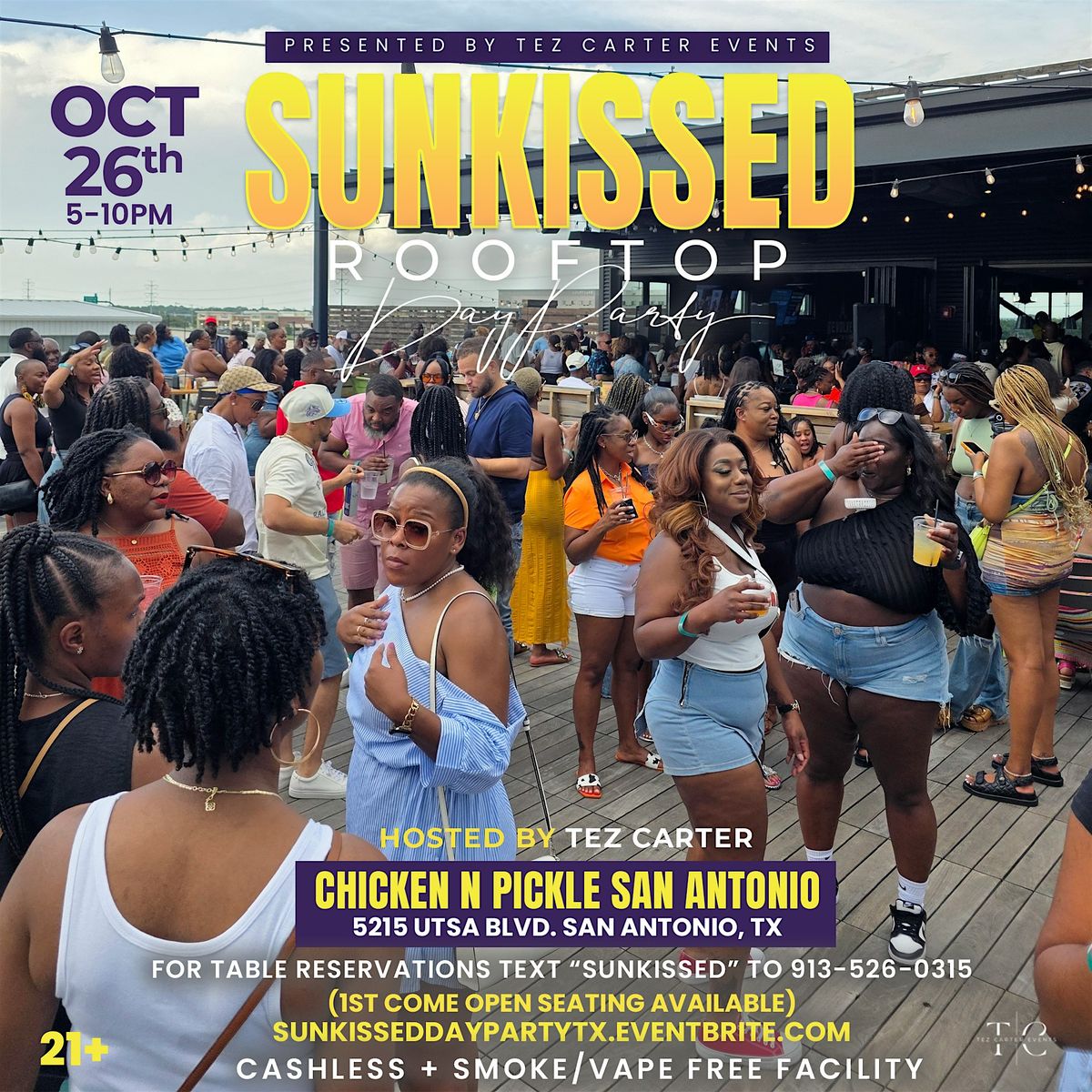 Sunkissed Rooftop Day Party, 26 October | Event in San Antonio | AllEvents