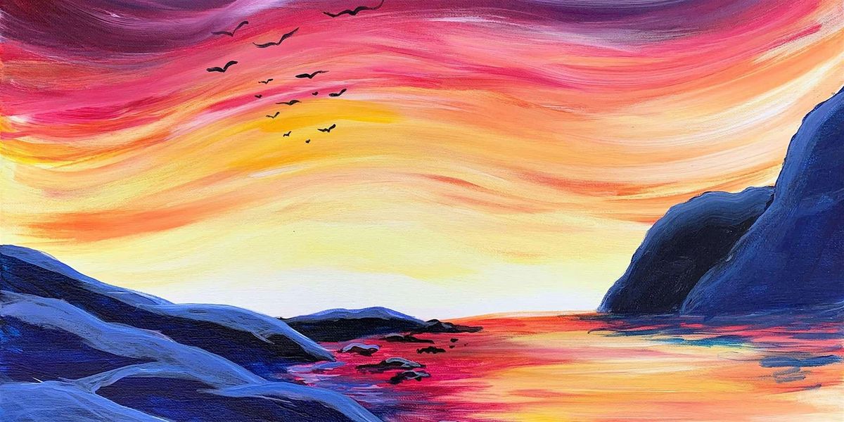 Coastal Calm - Paint and Sip by Classpop!™, 25 May | Event in San Bruno | AllEvents