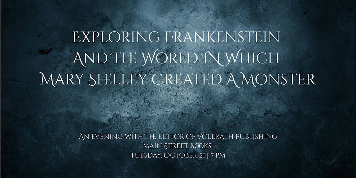 Exploring Frankenstein, 21 October | Event in Frostburg | AllEvents