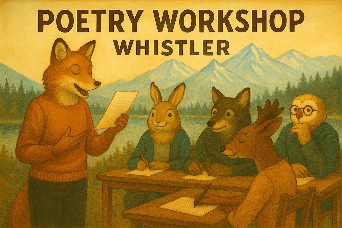 ACTIVATE & CONNECT 55+ POETRY WORKSHOP, 3 October | Event in Whistler | AllEvents
