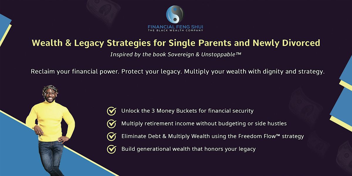 The 90-Day Wealth Plan for Single Parents, 7 February | Event in Atlanta | AllEvents